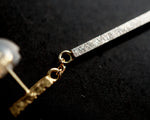 GICLAT / middle bar Diamond pierce