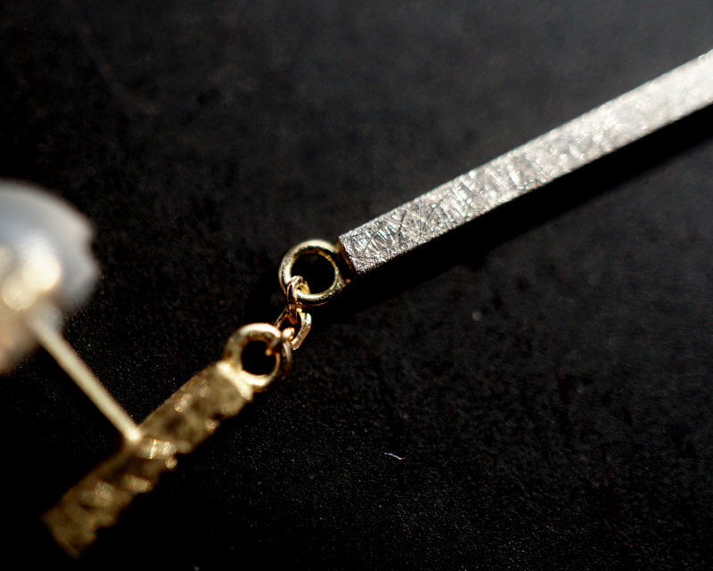 GICLAT / middle bar Diamond pierce