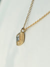 YES Square Holo Necklace K18