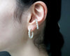 GICLAT / K18YG　月の満ち欠け　ピアス