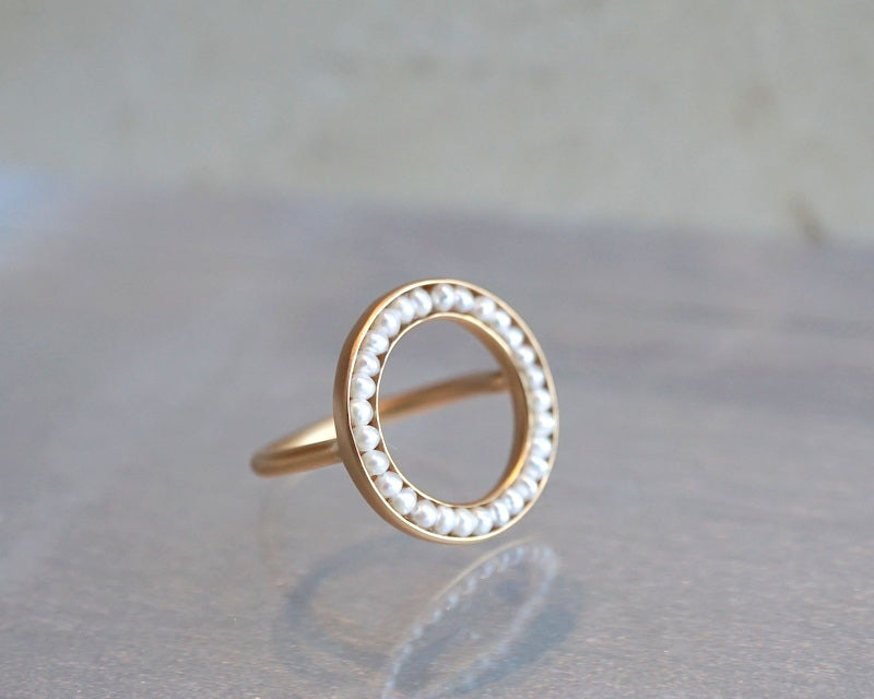 revie objects / ●pearl ring