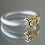 HAVITAS　Granulation pipe ring (K18YG×SV925）
