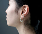 GICLAT / K18YG　月の満ち欠け　ピアス