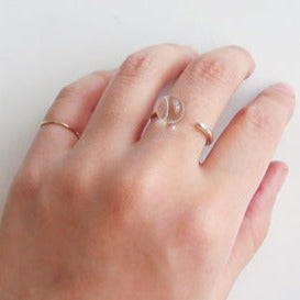 in her Orbit ring