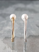 HAVITAS big hoop inner cuff pearl SV 片耳