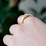 HAVITAS　Granulation pipe ring (K18YG×SV925）