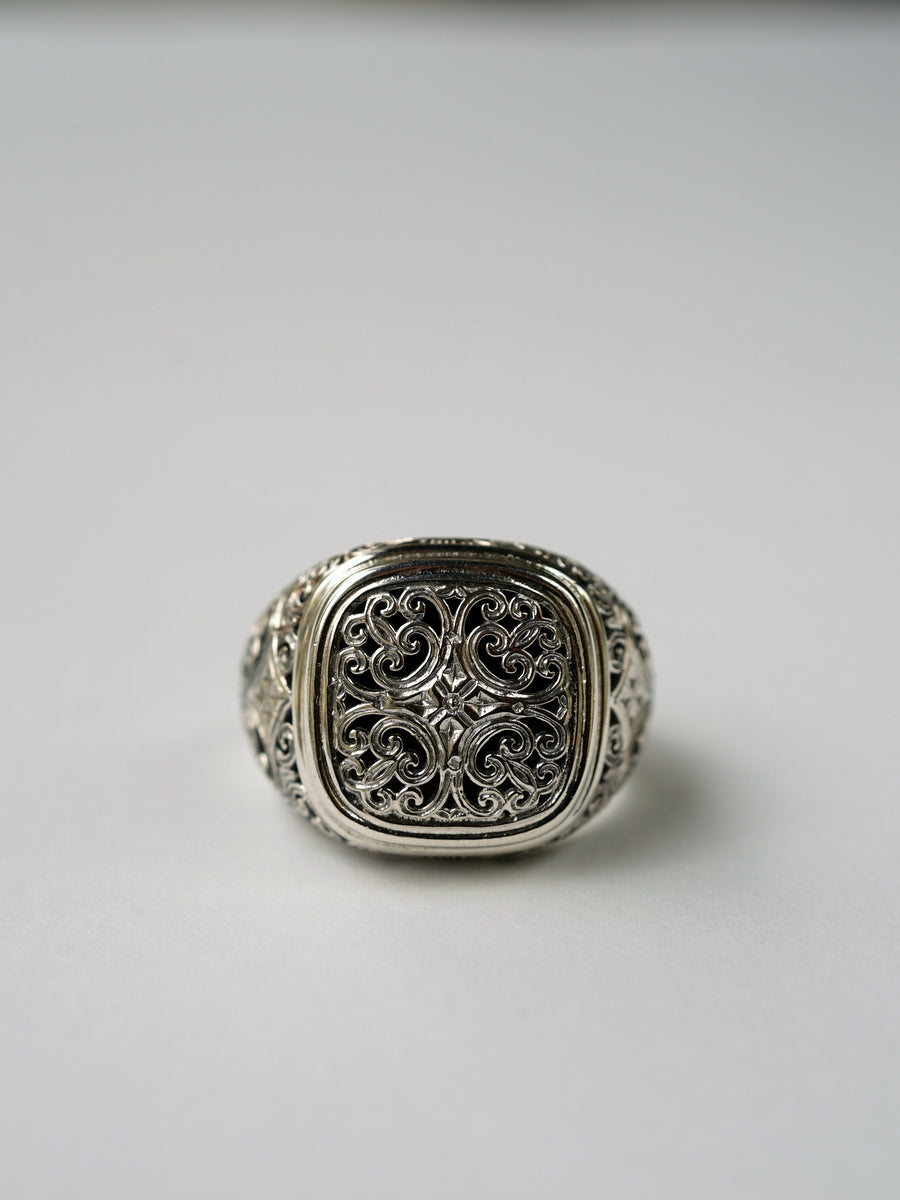 Gerochristo / Mediterranean Oval Shape Ring GR19 – Fuligo / Fuligoshed