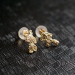 emme / K10 antique lace earrings (oro1033)