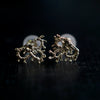 emme / K10 antique lace earrings (oro1028)
