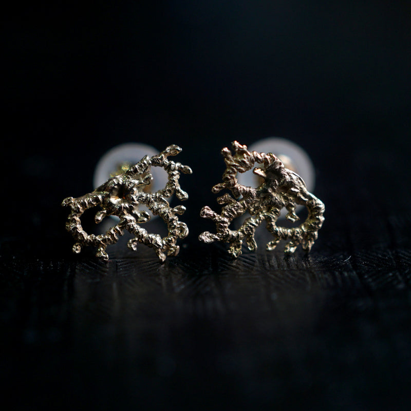 emme / K10 antique lace earrings (oro1028)