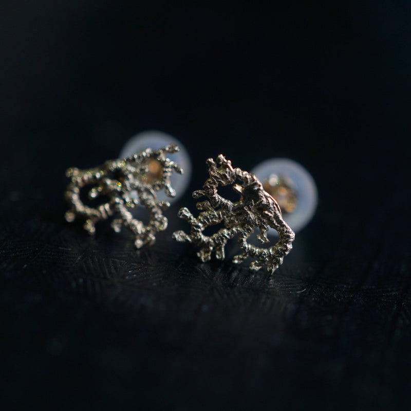 emme / K10 antique lace earrings (oro1028)