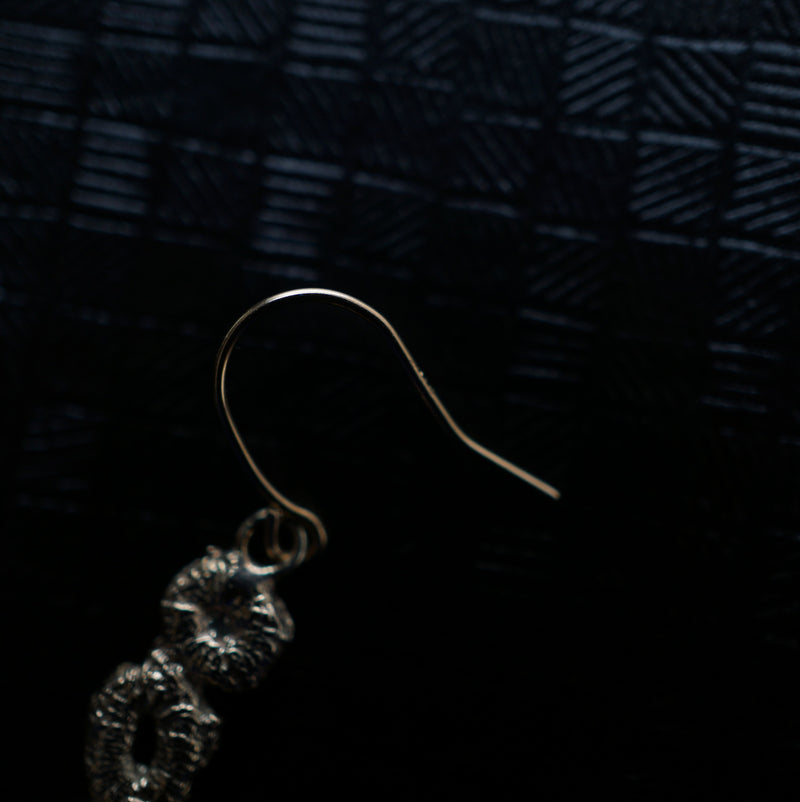 emme / K10 antique lace earrings (oro1025)