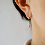KANOE/Spindle Pierced Earrings 1 Dia (片耳)