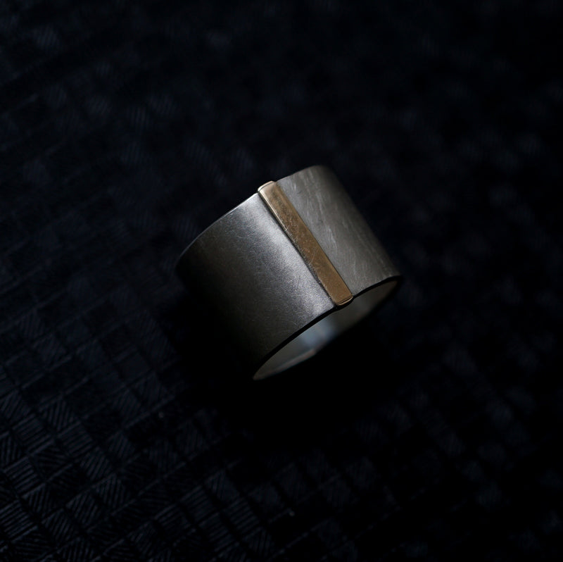 revie objects /〈SIDE〉straight line ring（SI1-11）