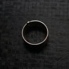 revie objects /〈SIDE〉straight line ring S（SI1-12）