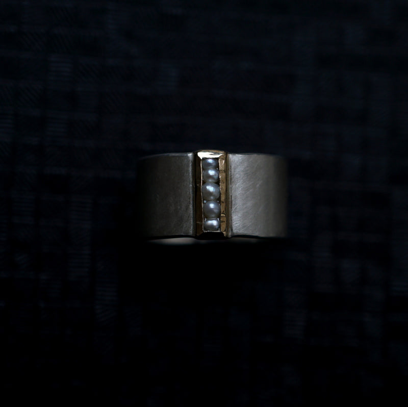 revie objects /〈SIDE〉dotted line ring S（SI1-06）