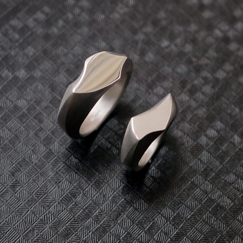 revie objects /〈RECOLLECTION〉2:5 ring (RE1-02)