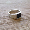 Sussus. / Horn Square Ring (H19201)