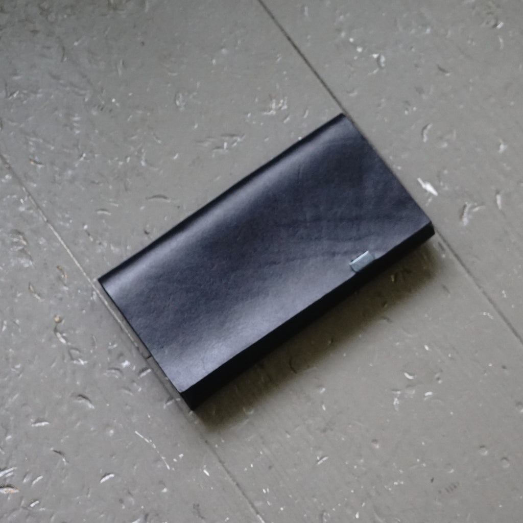shosa / Long wallet Black x Aurora