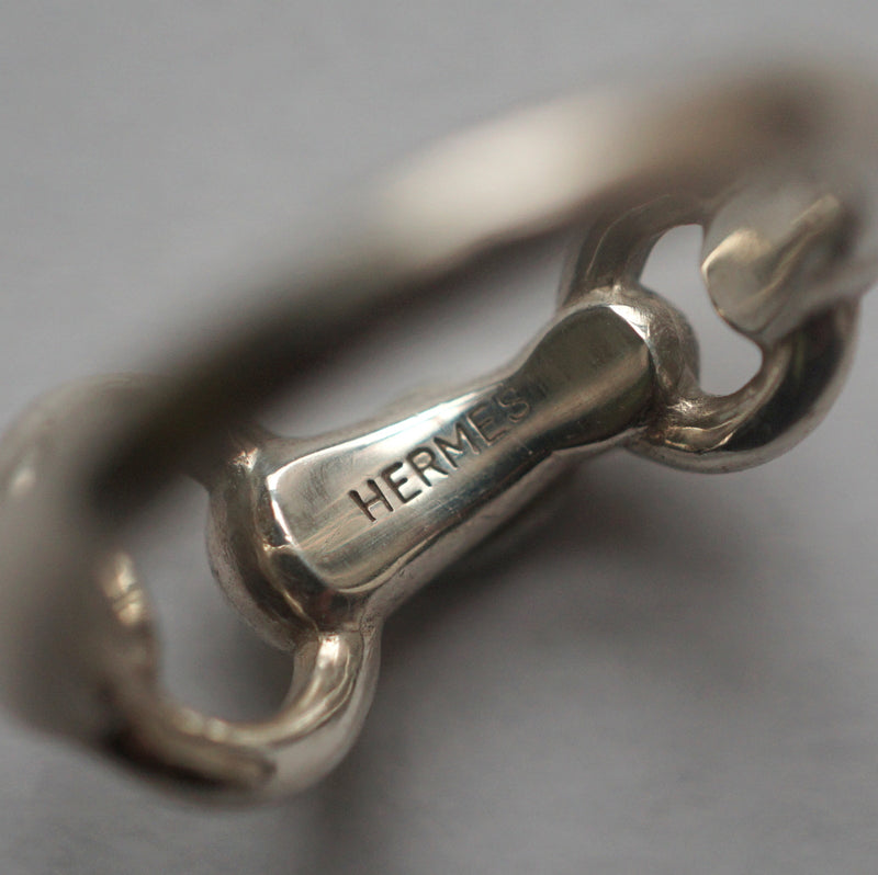 VINTAGE JEWELRY/  Hermès：horsebit ring