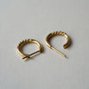 KANOE/Twist Pierced Earrings small