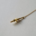KANOE / SPINDLE PIERCED EARRINGS II (for one ear)