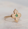 Kagann jewelry (カガンジュエリー) / Moroccan star ring グリーンガーネット K10