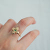 Kagann jewelry (カガンジュエリー) / Moroccan star ring グリーンガーネット K10