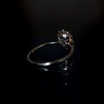 HAVITAS/ Granulation opal ring (K14YG) #9