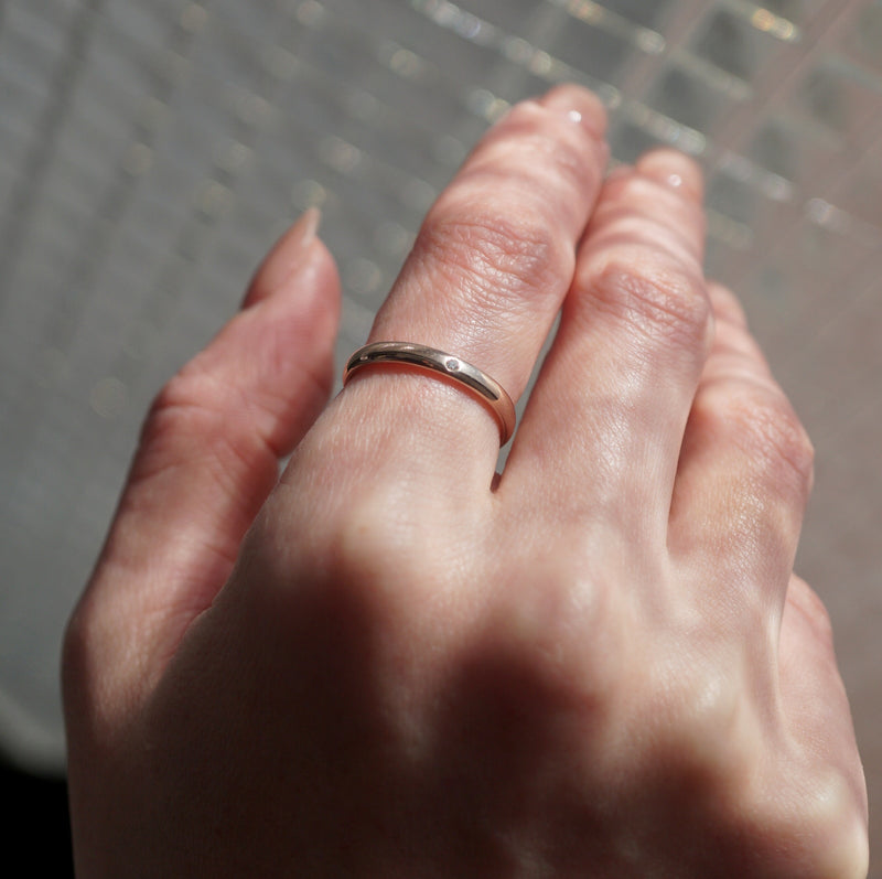 [Limited time only] hatsuyume / [custom-order 】ring K10YG new star (r-0y-km-dia)