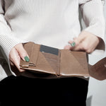 Peace Long Wallet Bolero Black × Gold