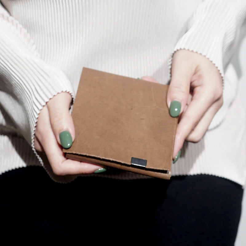 Peace Long Wallet Bolero Black × Gold