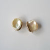 ODA / keshi freshwater pearl pierced earring until 9/25