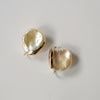 ODA / keshi freshwater pearl pierced earring until 9/25