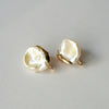 ODA / keshi freshwater pearl pierced earring until 9/25