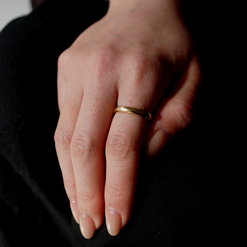 【期間限定掲載】hatsuyume / 【受注生産】ring K18 gimmel #12.5 (r-8y-gim)