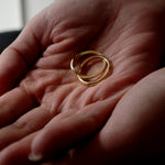 【期間限定掲載】hatsuyume / 【受注生産】ring K18 gimmel #12.5 (r-8y-gim)