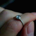 KURAISHI TAKAMICHI / Circular finger ring "First eye (forged / Narrow)"