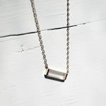 【期間限定掲載】hatsuyume / necklace K10YG A-type 艶消し水晶（n-0y-a-mtq）