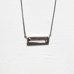 【期間限定掲載】hatsuyume / necklace Pt850 D-type スモーキークォーツ（n-p-d-smo）