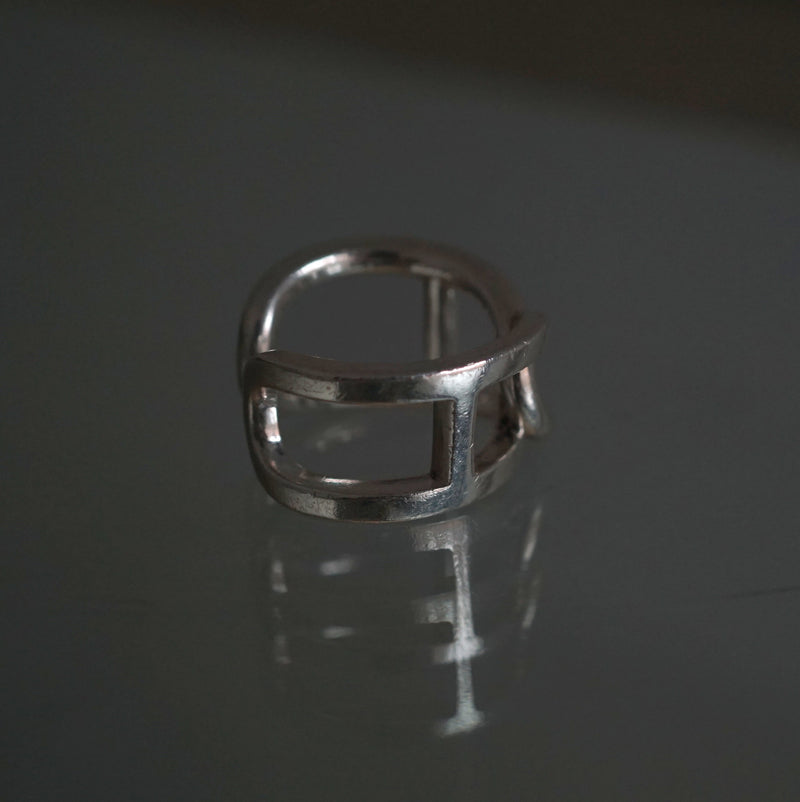 VINTAGE JEWELRY/  Hermès： Chain d' ancre ring