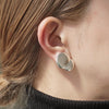 Chi / "Bubble and Dreams" Smooth Ball Earrings/Clip on earring  M
