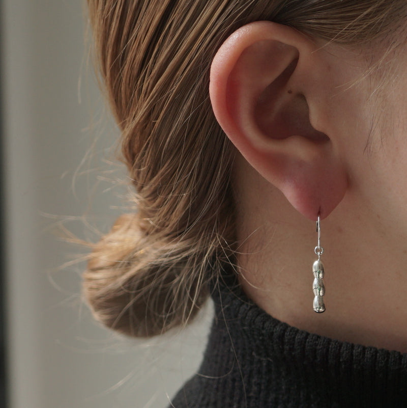 Chi / "Bubble and Dreams" Walk Earrings/Clip on earring 