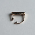 [Limited time only] Hatsuyume / earcuff K10YG 1stone Smoky Quartz (c-0y-st-smoq)