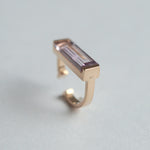 [Limited time only] Hatsuyume / earcuff K10YG 1stone pink amethyst (c-0y-st-amep)