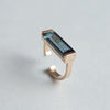 [Limited time only] Hatsuyume / Earcuff K10YG 1stone London Blue Topaz (c-0y-st-lobt)