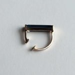 [Limited time only] Hatsuyume / Earcuff K10YG 1stone London Blue Topaz (c-0y-st-lobt)