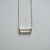 【期間限定掲載】hatsuyume / necklace K10YG A-type 艶消し水晶（n-0y-a-mtq）