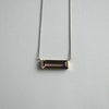 【期間限定掲載】hatsuyume / necklace Pt850 D-type スモーキークォーツ（n-p-d-smo）