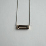 【期間限定掲載】hatsuyume / necklace Pt850 D-type スモーキークォーツ（n-p-d-smo）